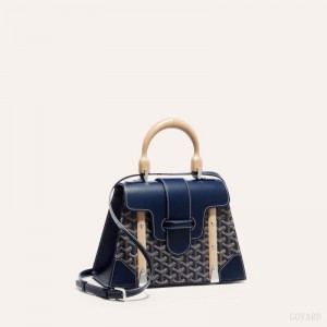 Navy Blue Goyard SAÏGON PM BAG | UTUG7015