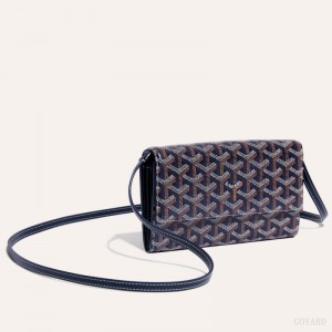 Navy Blue Goyard Varenne Continental Wallet | TGPY8605