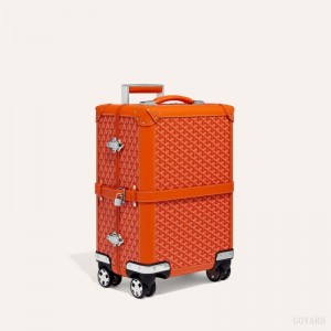 Orange Goyard BOURGET PM TROLLEY CASE | EWJK5721