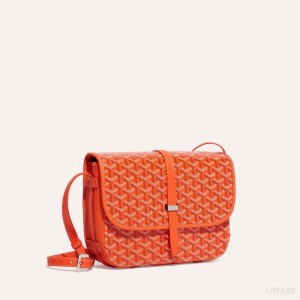 Orange Goyard Belvedere MM Bag | EAIG2757