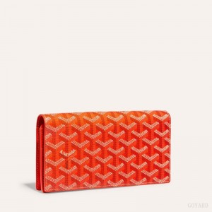 Orange Goyard RICHELIEU WALLET | PIQC9359