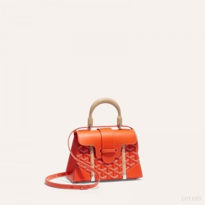 Orange Goyard SAÏGON STRUCTURE MINI BAG | WLGA9410