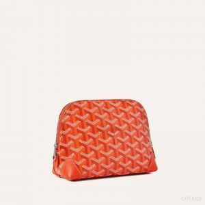 Orange Goyard Vendôme Cosmetic Pouch | FEDO5742