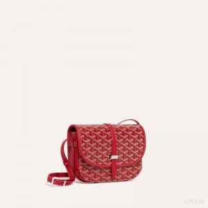 Red Goyard Belvedere PM Bag | XNMB7224