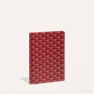 Red Goyard CASTIGLIONE DOCUMENT COVER | UDMU5251