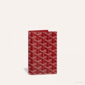 Red Goyard GRENELLE PASSPORT COVER | MVTS9202