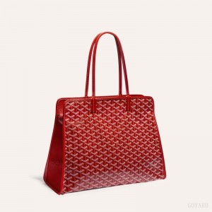 Red Goyard HARDY PM BAG | ILGK1141