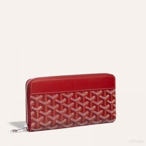 Red Goyard MATIGNON GM WALLET | RXVK5469