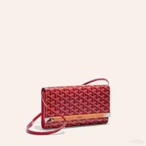 Red Goyard Monte-Carlo PM Clutch | EEWY4327