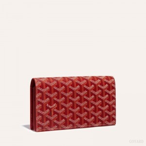 Red Goyard RICHELIEU WALLET | JIDS7001