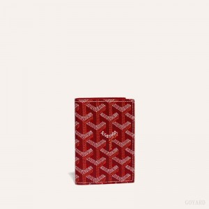 Red Goyard SAINT-MARC CARD WALLET | JSTP4308