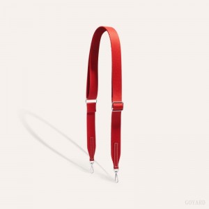 Red Goyard SANGLE PM STRAP | DXWJ7797