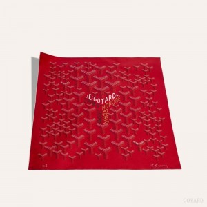 Red Goyard SCARF N°1 | OPDQ6056