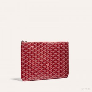 Red Goyard SÉNAT MM POCKET | LMGT4379