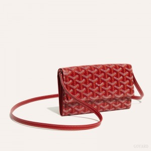 Red Goyard Varenne Continental Wallet | YNZL8229