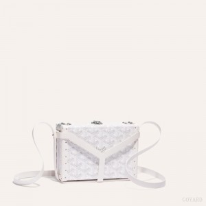 White Goyard MINAUDIÈRE TRUNK BAG | YQXQ1043