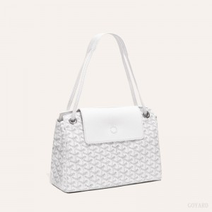 White Goyard ROUETTE PM BAG | QFPY6987