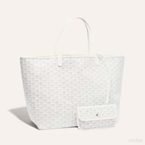 White Goyard SAINT LOUIS GM BAG | DSYU2459