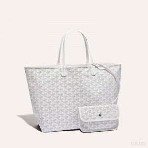 White Goyard SAINT LOUIS PM BAG | LUKF0641