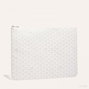 White Goyard SENAT GM DOCUMENT CASE | GCHY6150