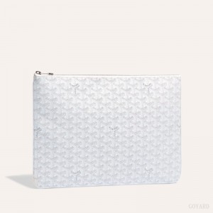 White Goyard Sénat MGM Pouch | FMNP8437