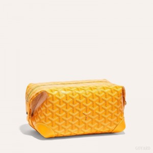 Yellow Goyard Bowling 25 Toiletry Bag | JGYJ1043