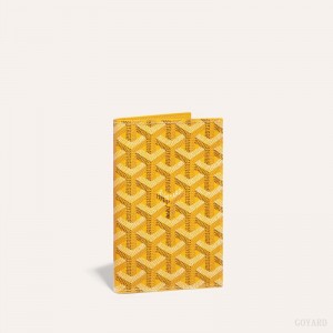 Yellow Goyard GRENELLE PASSPORT COVER | SBSZ4528