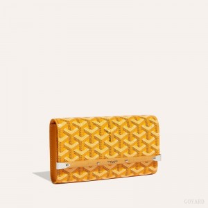 Yellow Goyard Monte-Carlo Mini Case | PUZH6618