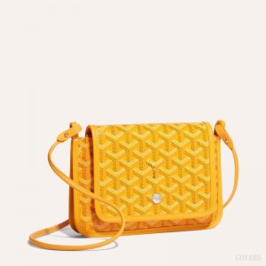 Yellow Goyard PLUMET POCKET WALLET | XHTV4891