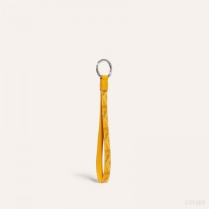 Yellow Goyard SESAME KEY RING | AKPL0857