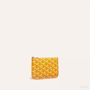 Yellow Goyard SÉNAT MINI WALLET | WCBM3885