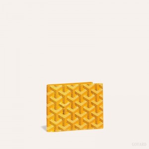 Yellow Goyard VICTOIRE WALLET | TQAX1489