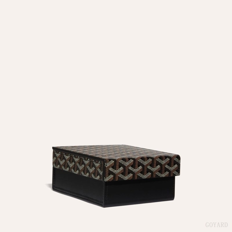 Black Goyard 4 WATCH CASE | GVFN6556