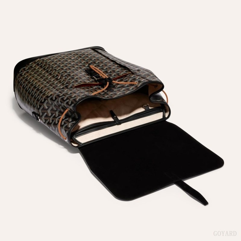 Black Goyard ALPIN MM BACKPACK | TRNK3234