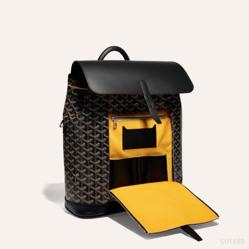 Black Goyard ALPIN MM BACKPACK | TRNK3234