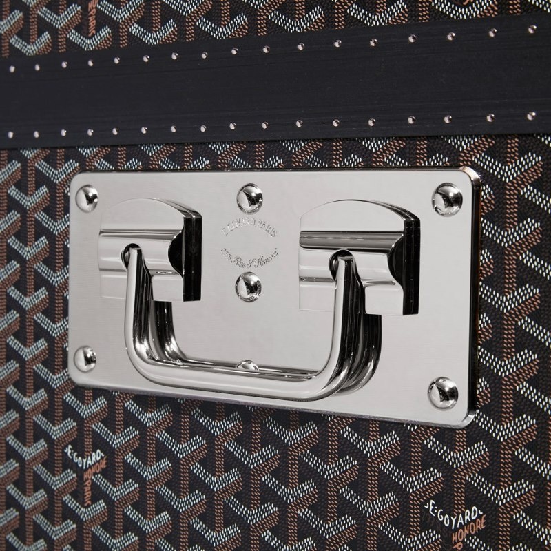 Black Goyard ARMOIRE TRUNK | IVGM4485