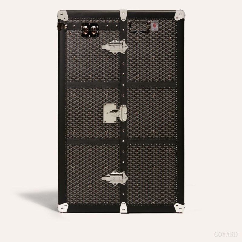 Black Goyard ARMOIRE TRUNK | IVGM4485