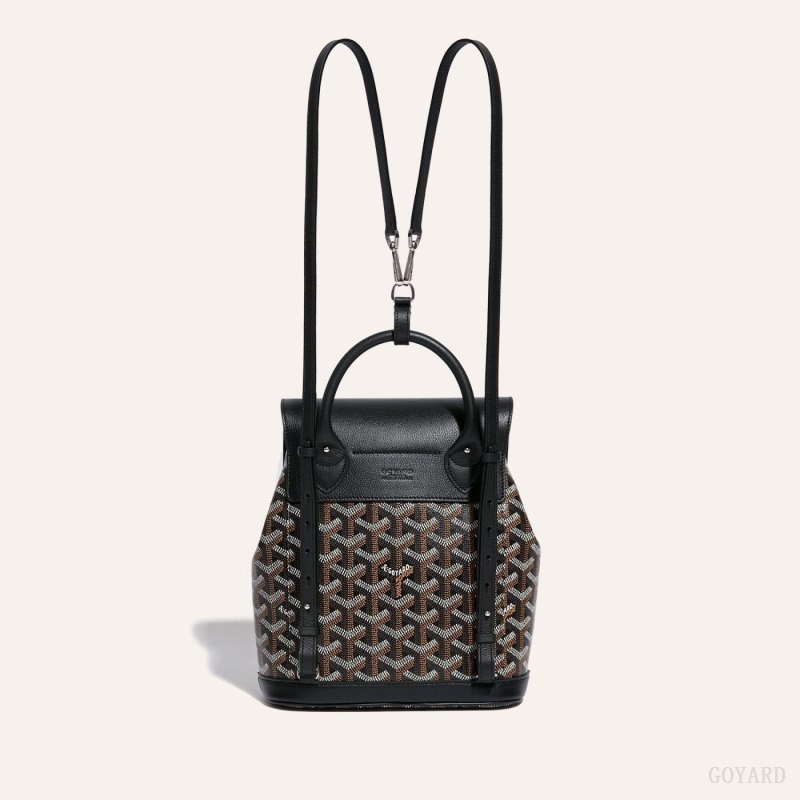 Black Goyard Alpin Mini Backpack | VKFZ2660