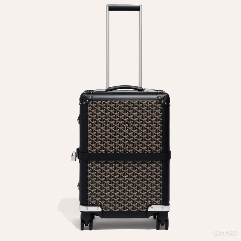 Black Goyard BOURGET PM TROLLEY CASE | ZUWX3053