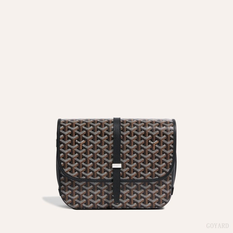 Black Goyard Belvedere MM Bag | BITI5468