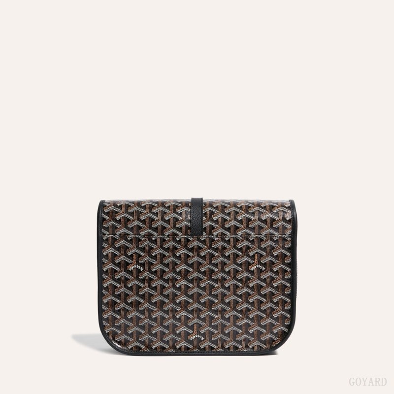 Black Goyard Belvedere MM Bag | BITI5468