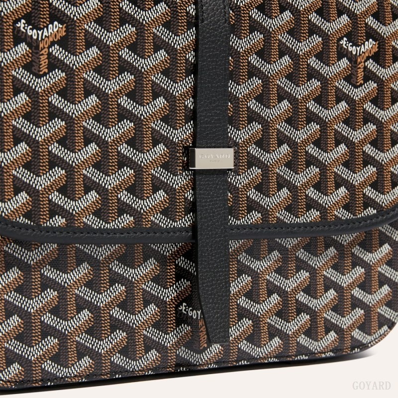 Black Goyard Belvedere MM Bag | BITI5468