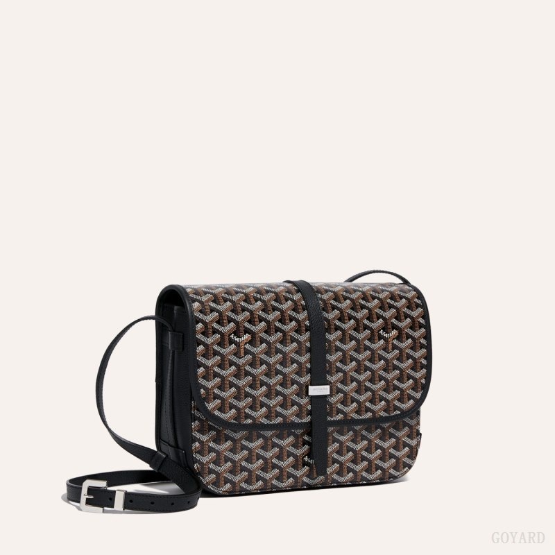 Black Goyard Belvedere MM Bag | BITI5468