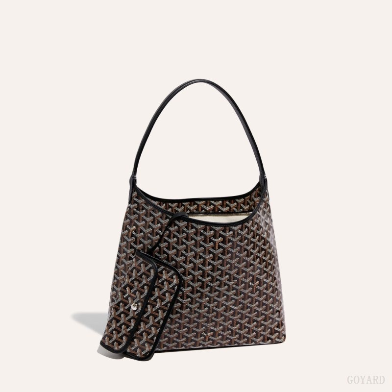 Black Goyard Bohème Hobo Bag | RIJI5315