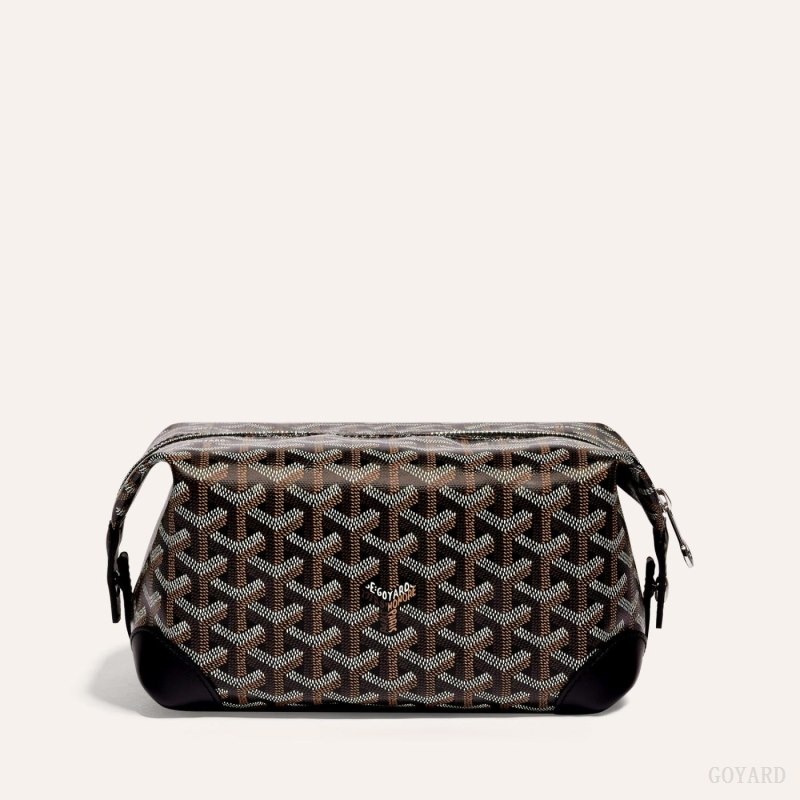 Black Goyard Bowling 25 Toiletry Bag | FLHX2648