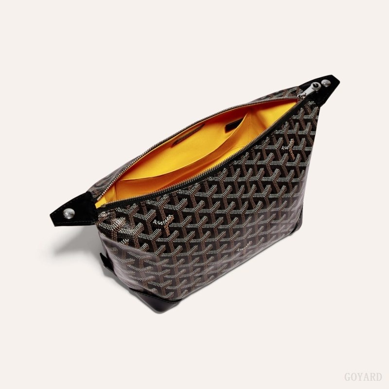 Black Goyard Bowling 25 Toiletry Bag | FLHX2648