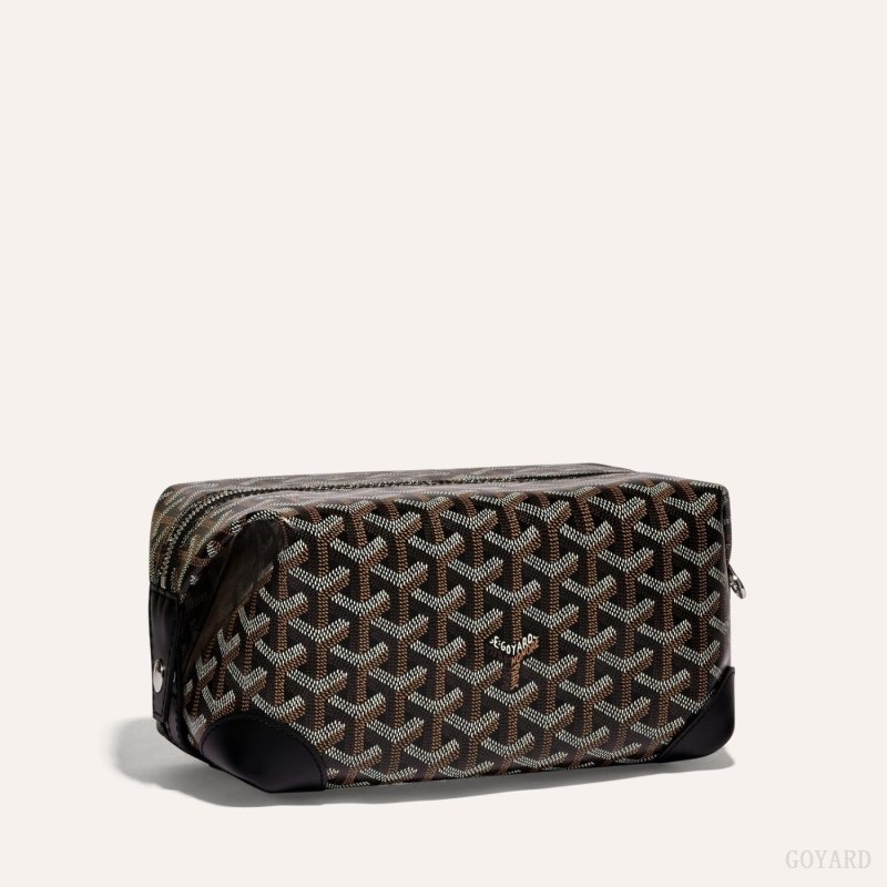 Black Goyard Bowling 25 Toiletry Bag | FLHX2648