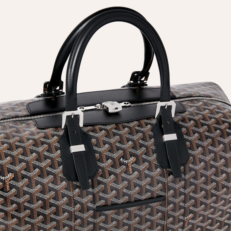 Black Goyard Bowling 45 bag | HWXR4299