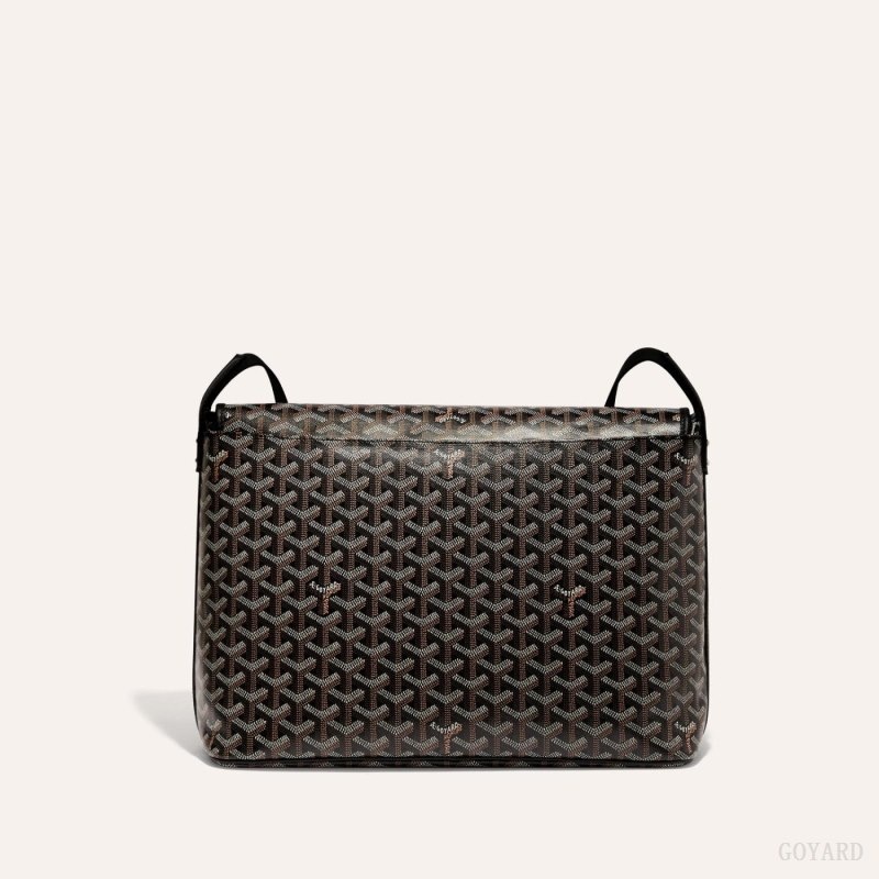 Black Goyard CAPETIEN MM MESSENGER BAG | VUGG7502