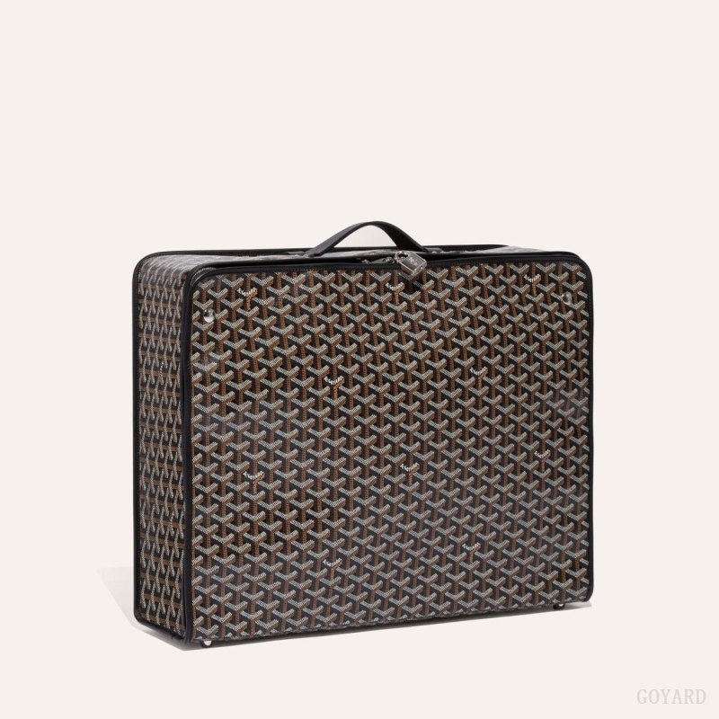 Black Goyard CARAVELLE 50 SUITCASE | EKIJ4061